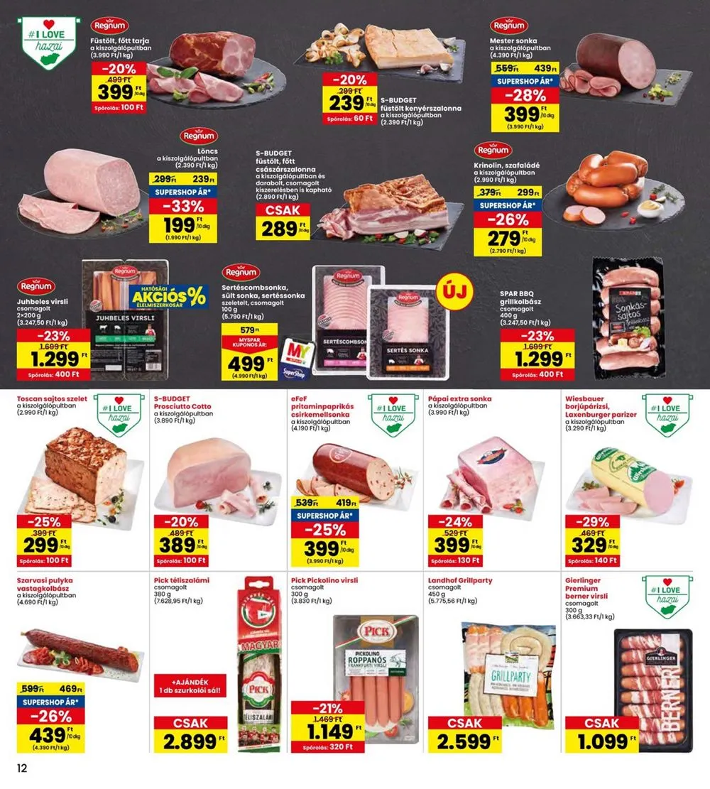 Interspar akciós újság 06.13–06.19 – 12. oldal