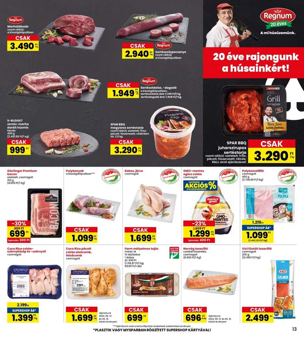 Interspar akciós újság 06.13–06.19 – 13. oldal