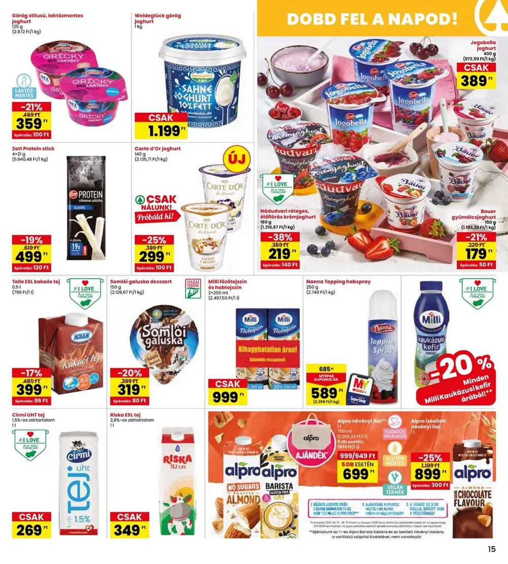 Interspar akciós újság 06.13–06.19 – 15. oldal