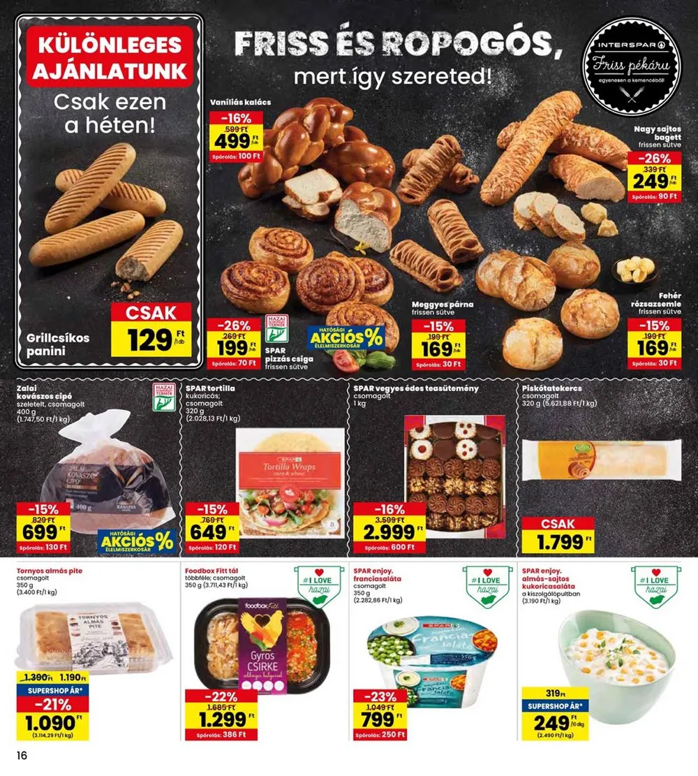 Interspar akciós újság 06.13–06.19 – 16. oldal