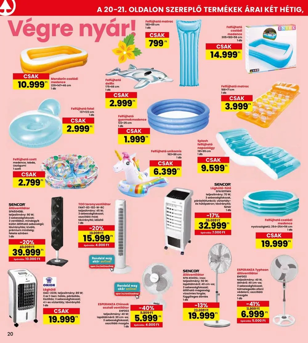 Interspar akciós újság 06.13–06.19 – 20. oldal