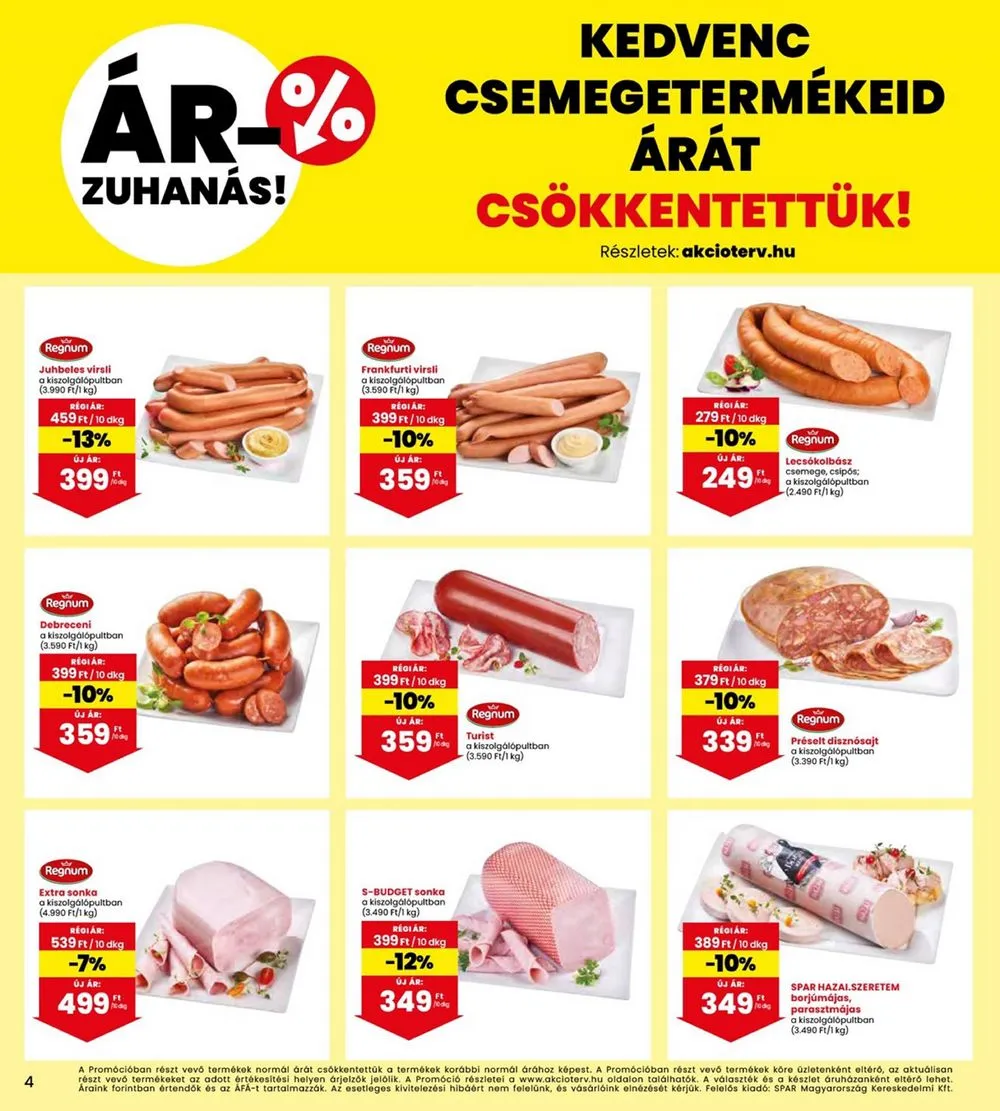Interspar akciós újság 06.13–06.19 – 4. oldal