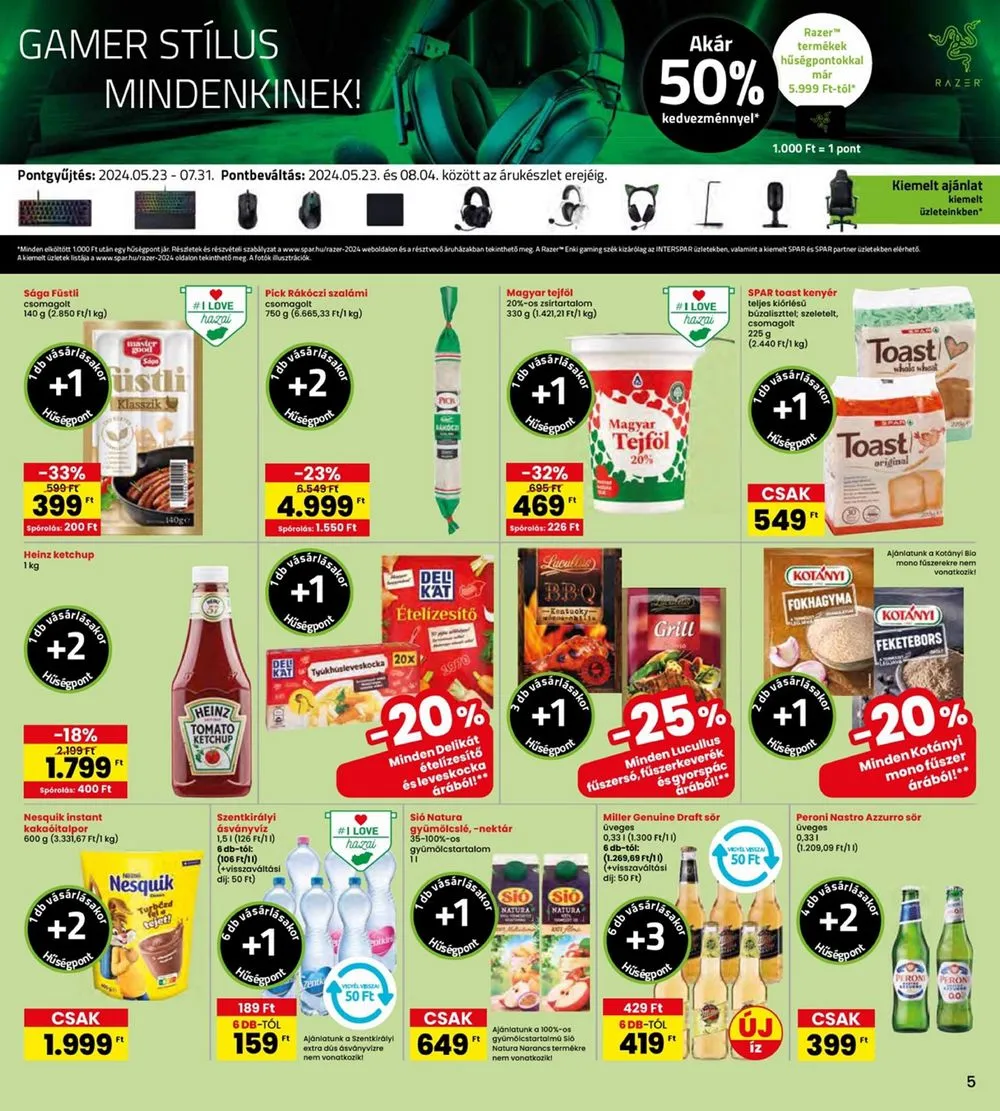 Interspar akciós újság 06.13–06.19 – 5. oldal