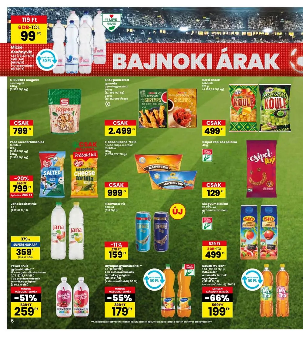 Interspar akciós újság 06.13–06.19 – 6. oldal