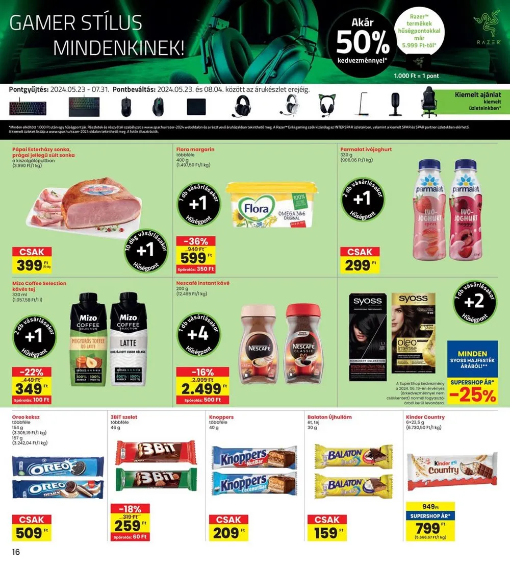 Interspar akciós újság 06.20–06.26 – 16. oldal