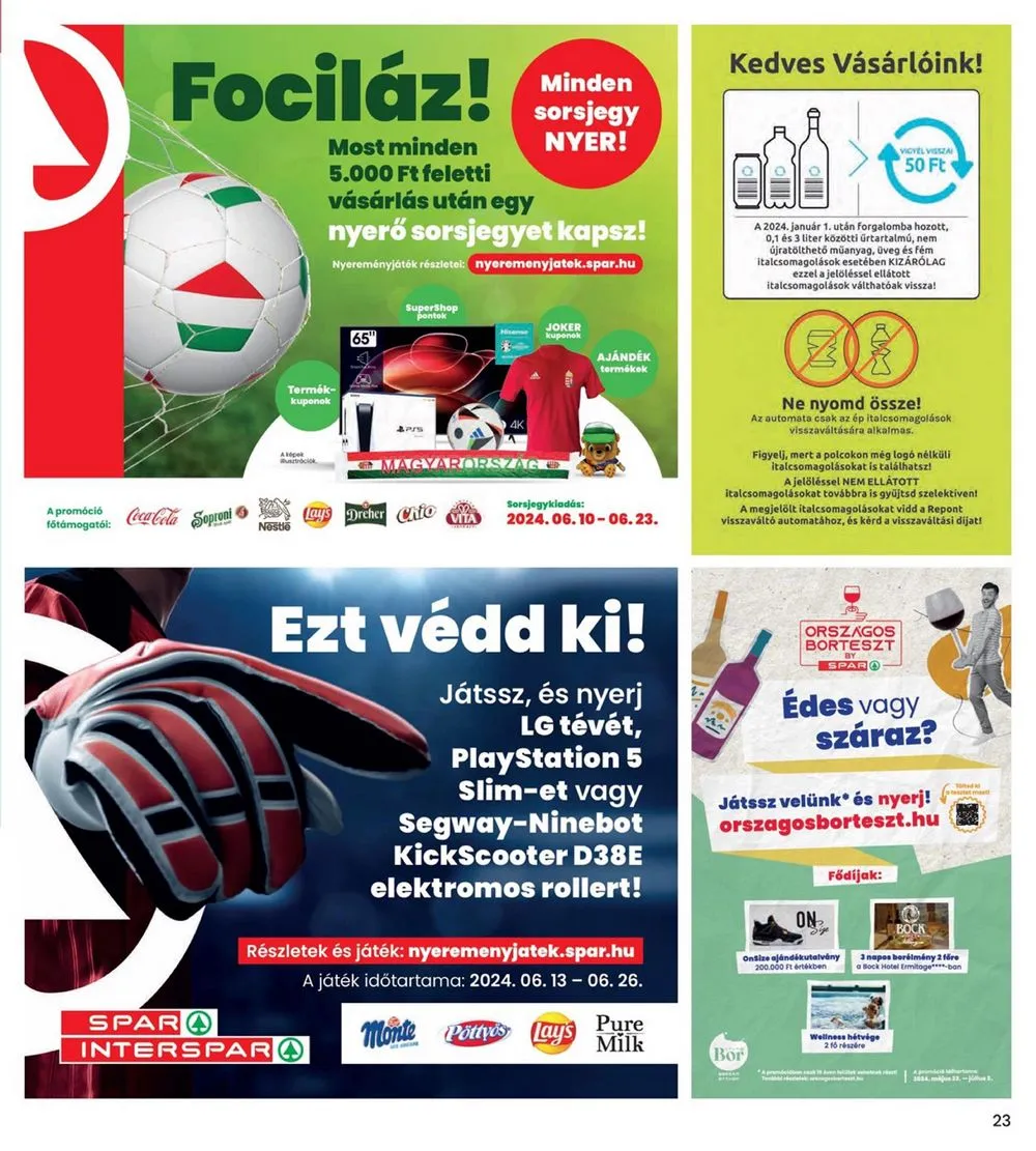 Interspar akciós újság 06.20–06.26 – 23. oldal