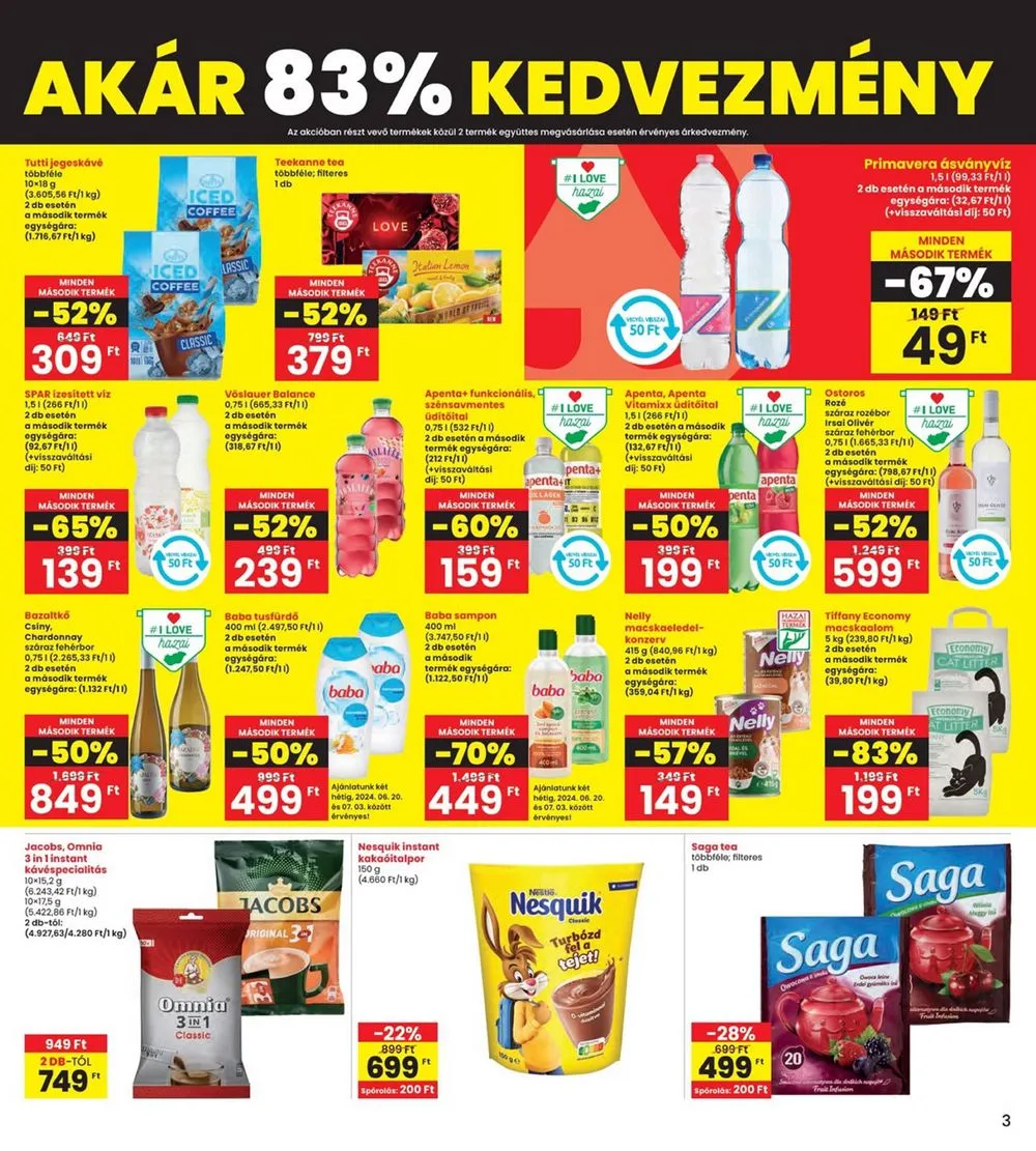 Interspar akciós újság 06.20–06.26 – 3. oldal