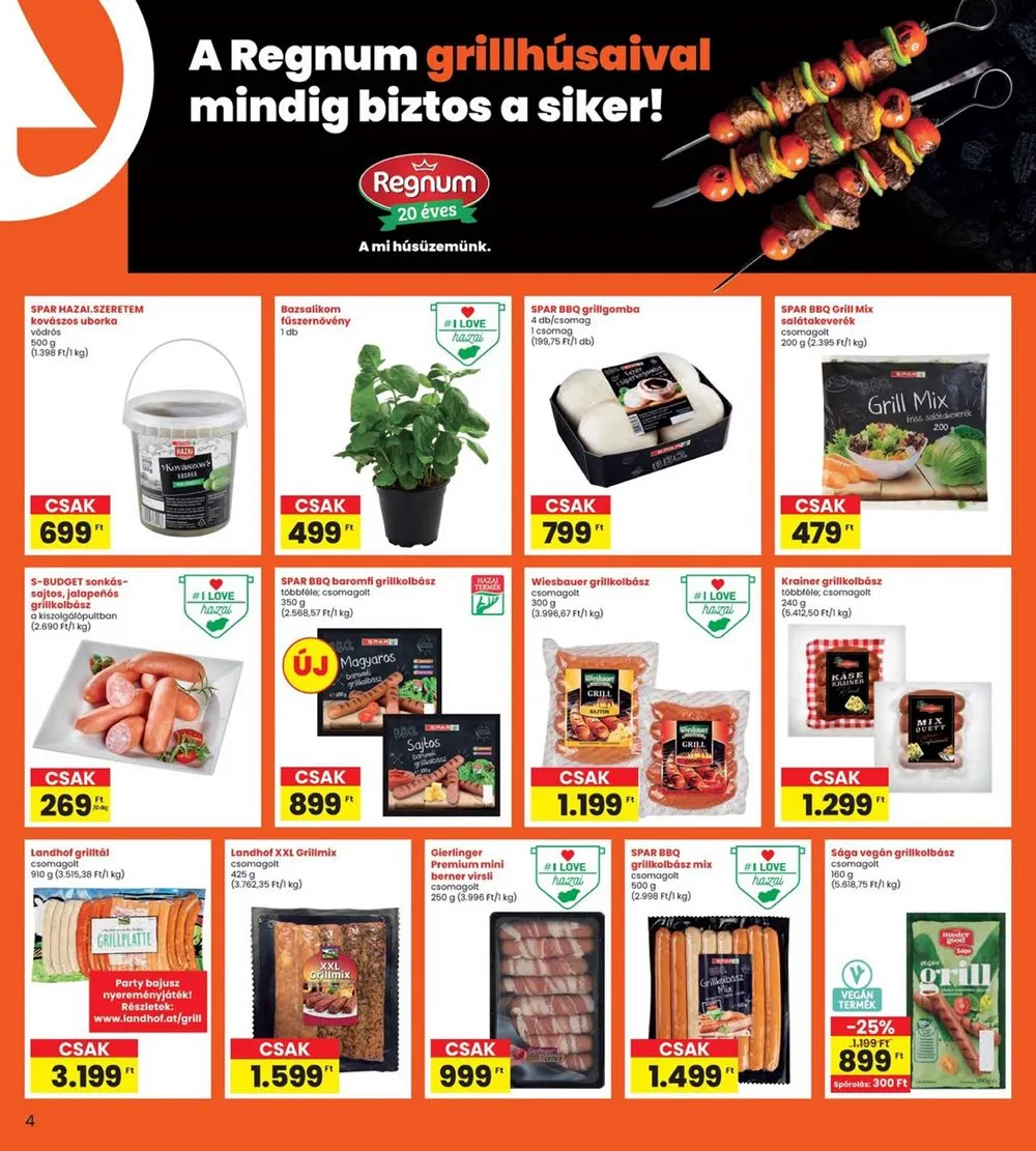 Interspar akciós újság 06.20–06.26 – 4. oldal