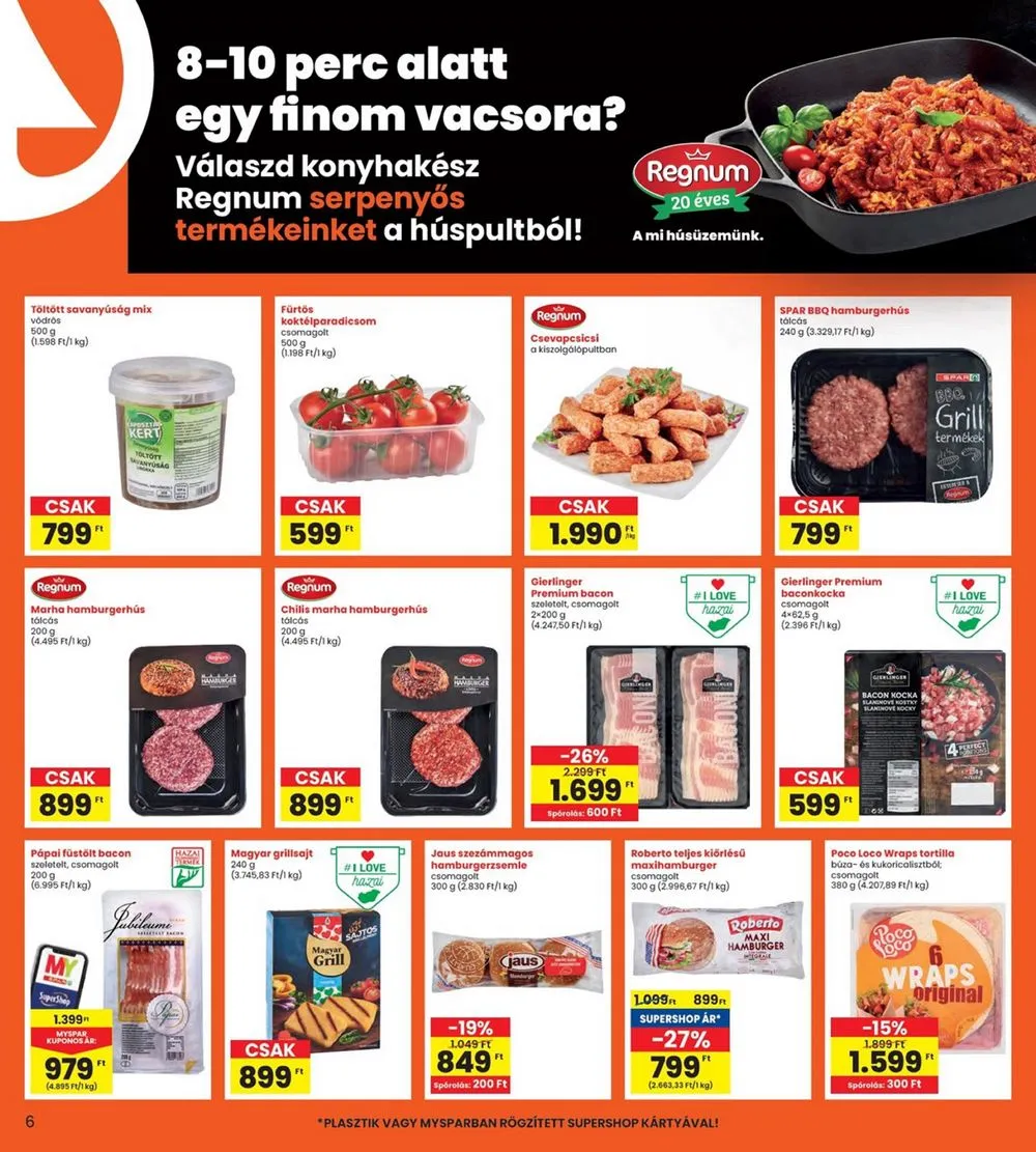 Interspar akciós újság 06.20–06.26 – 6. oldal