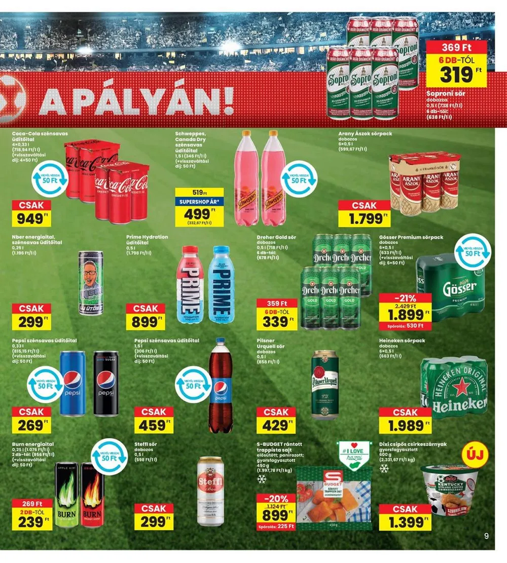 Interspar akciós újság 06.20–06.26 – 9. oldal