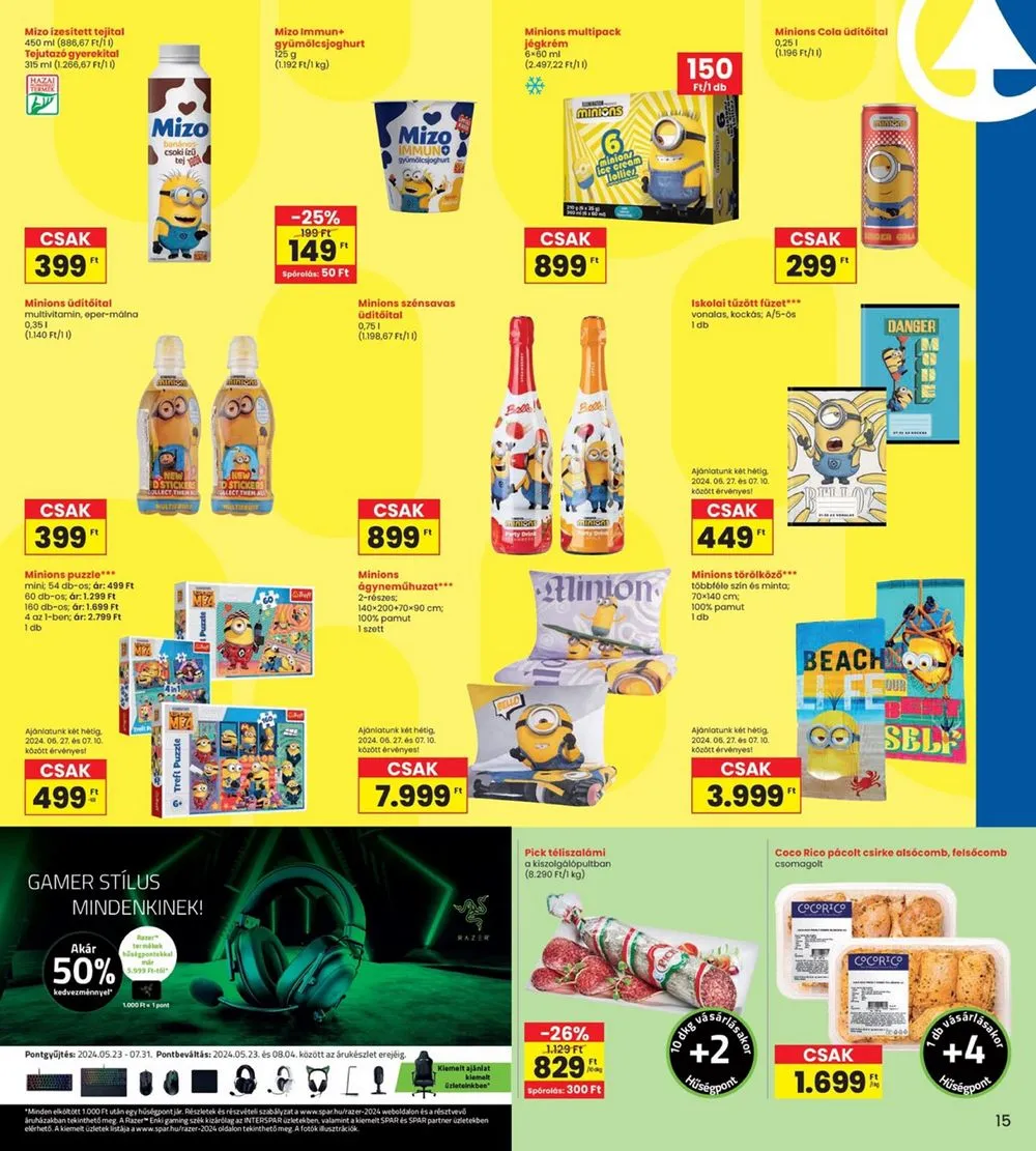 Interspar akciós újság 06.27–07.03 – 15. oldal