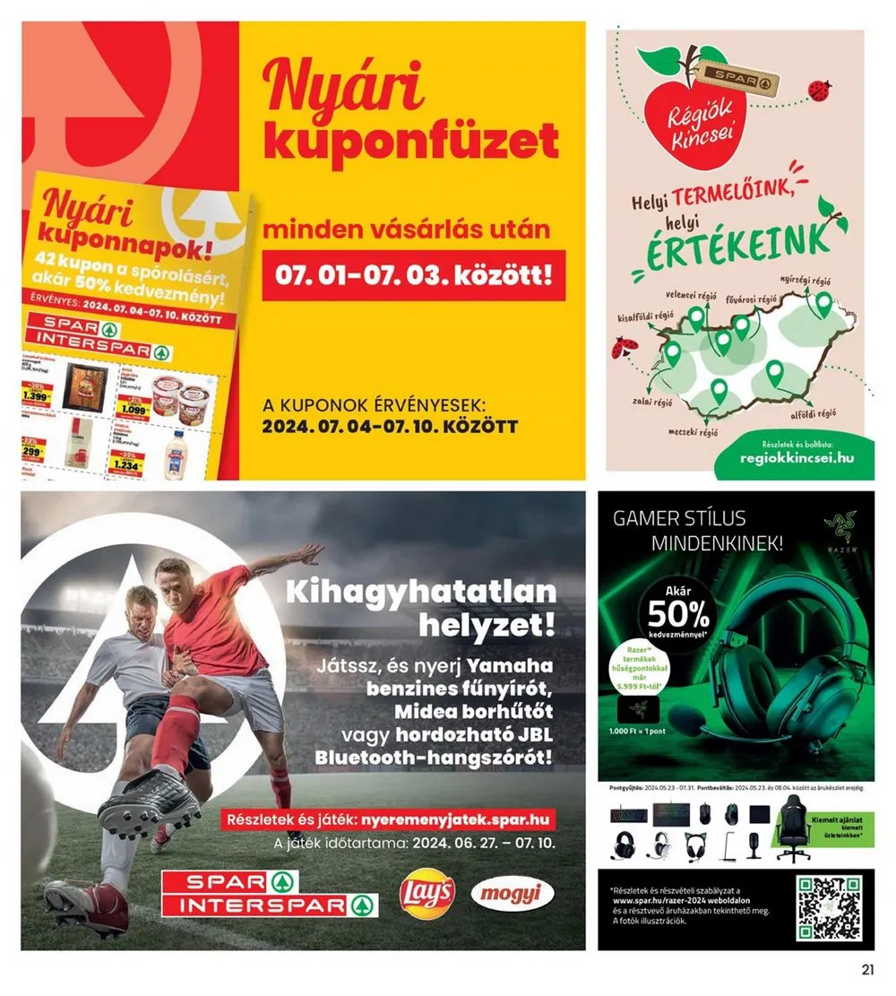 Interspar akciós újság 06.27–07.03 – 21. oldal