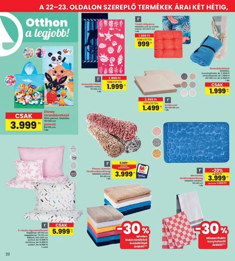 Interspar akciós újság 06.27–07.03 – 22. oldal