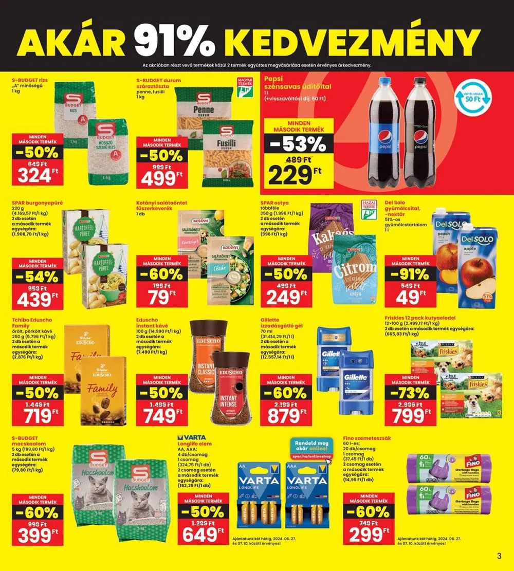 Interspar akciós újság 06.27–07.03 – 3. oldal