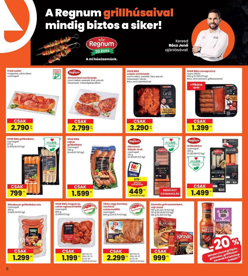 Interspar akciós újság 06.27–07.03 – 8. oldal