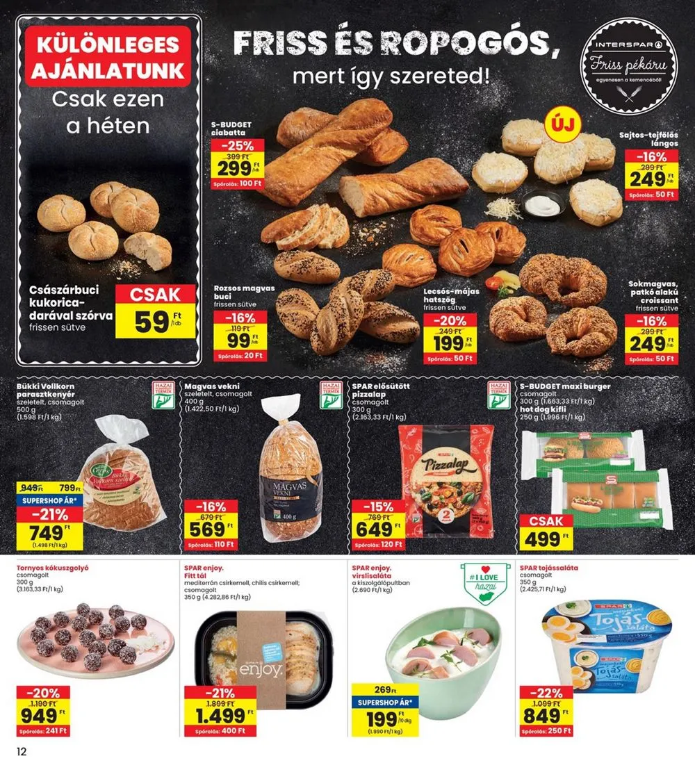 Interspar akciós újság 07.04–07.10 – 12. oldal