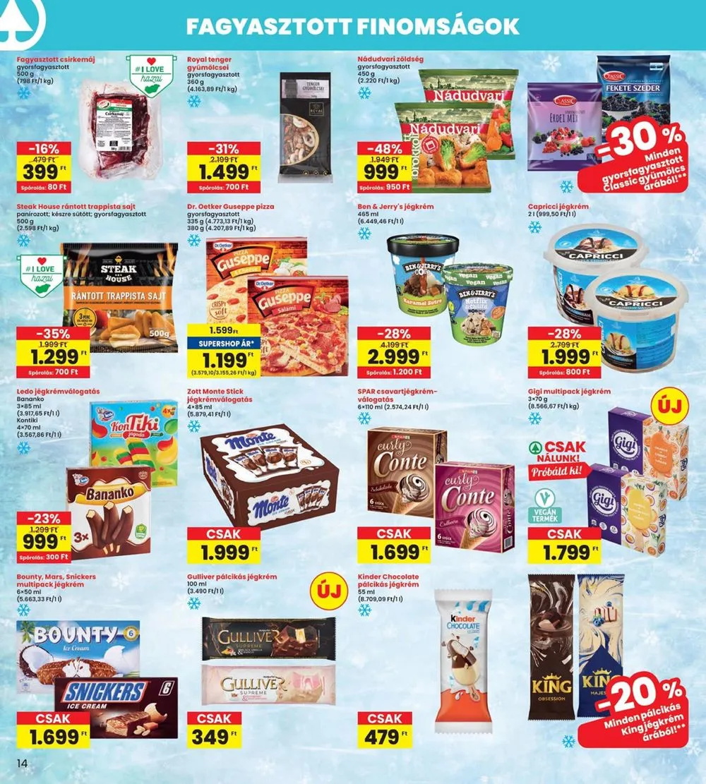 Interspar akciós újság 07.04–07.10 – 14. oldal