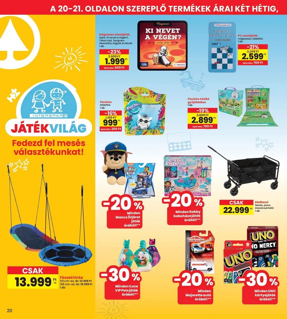Interspar akciós újság 07.04–07.10 – 20. oldal