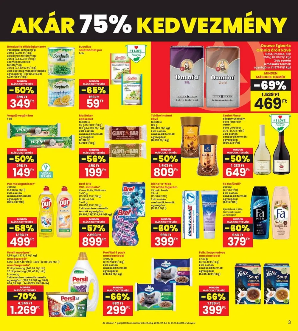 Interspar akciós újság 07.04–07.10 – 3. oldal