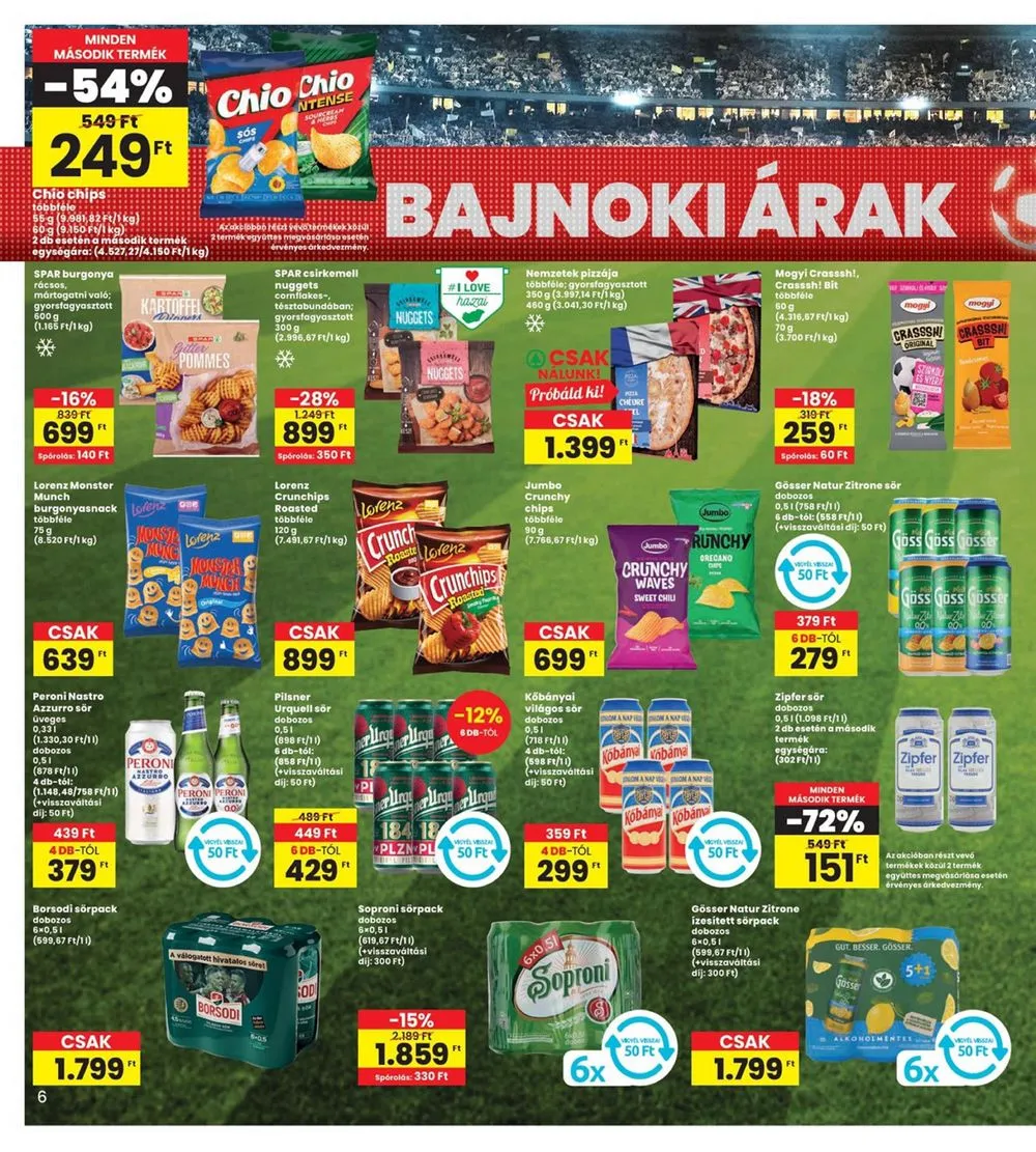 Interspar akciós újság 07.04–07.10 – 6. oldal