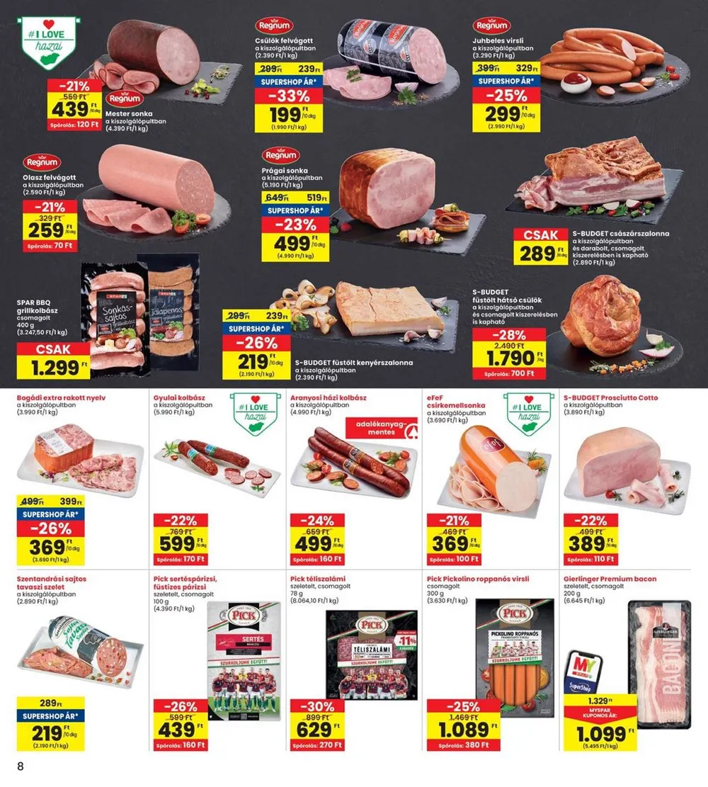 Interspar akciós újság 07.04–07.10 – 8. oldal