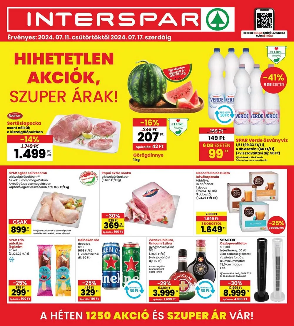Interspar akciós újság 07.11–07.17