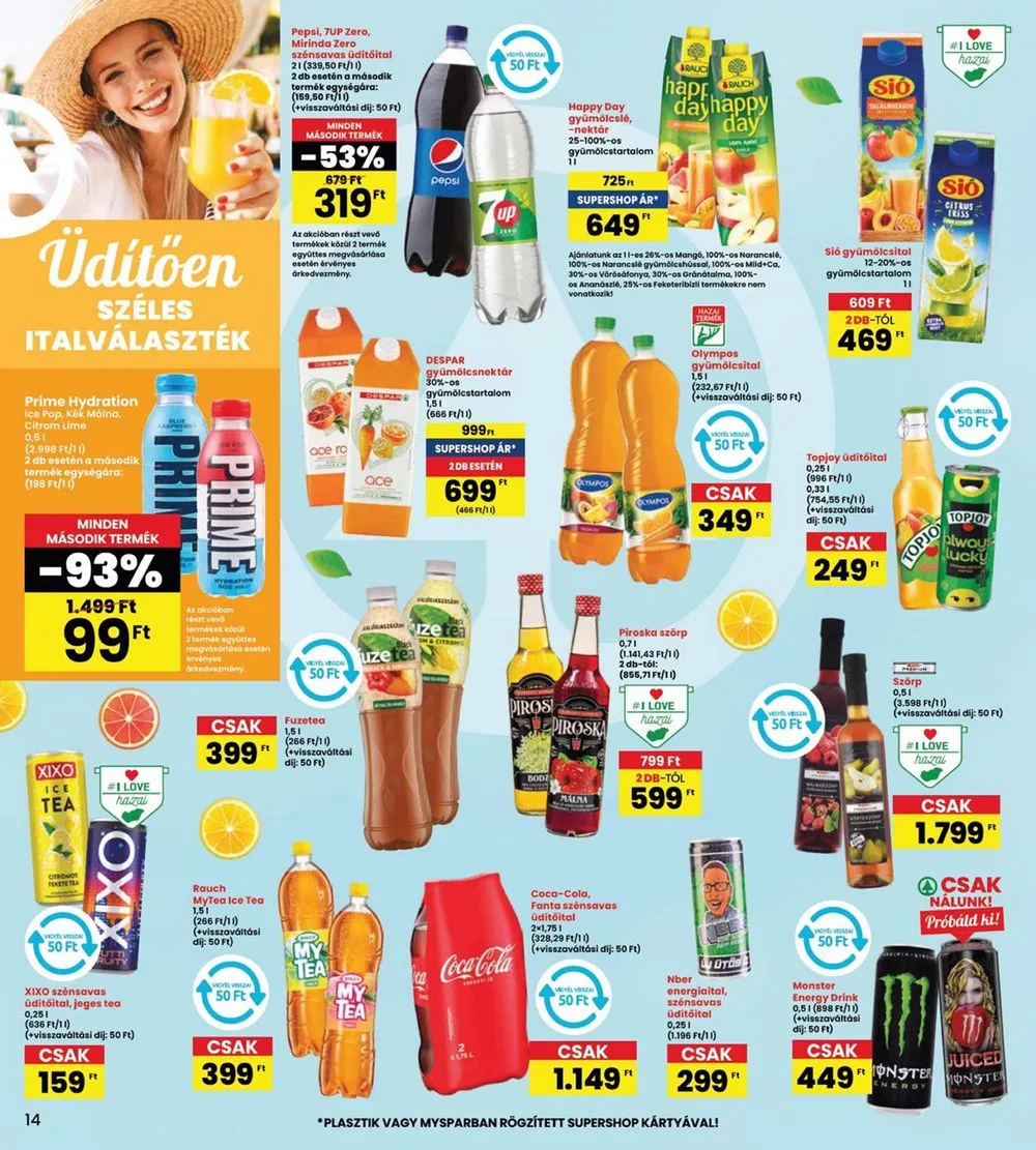 Interspar akciós újság 07.11–07.17 – 14. oldal