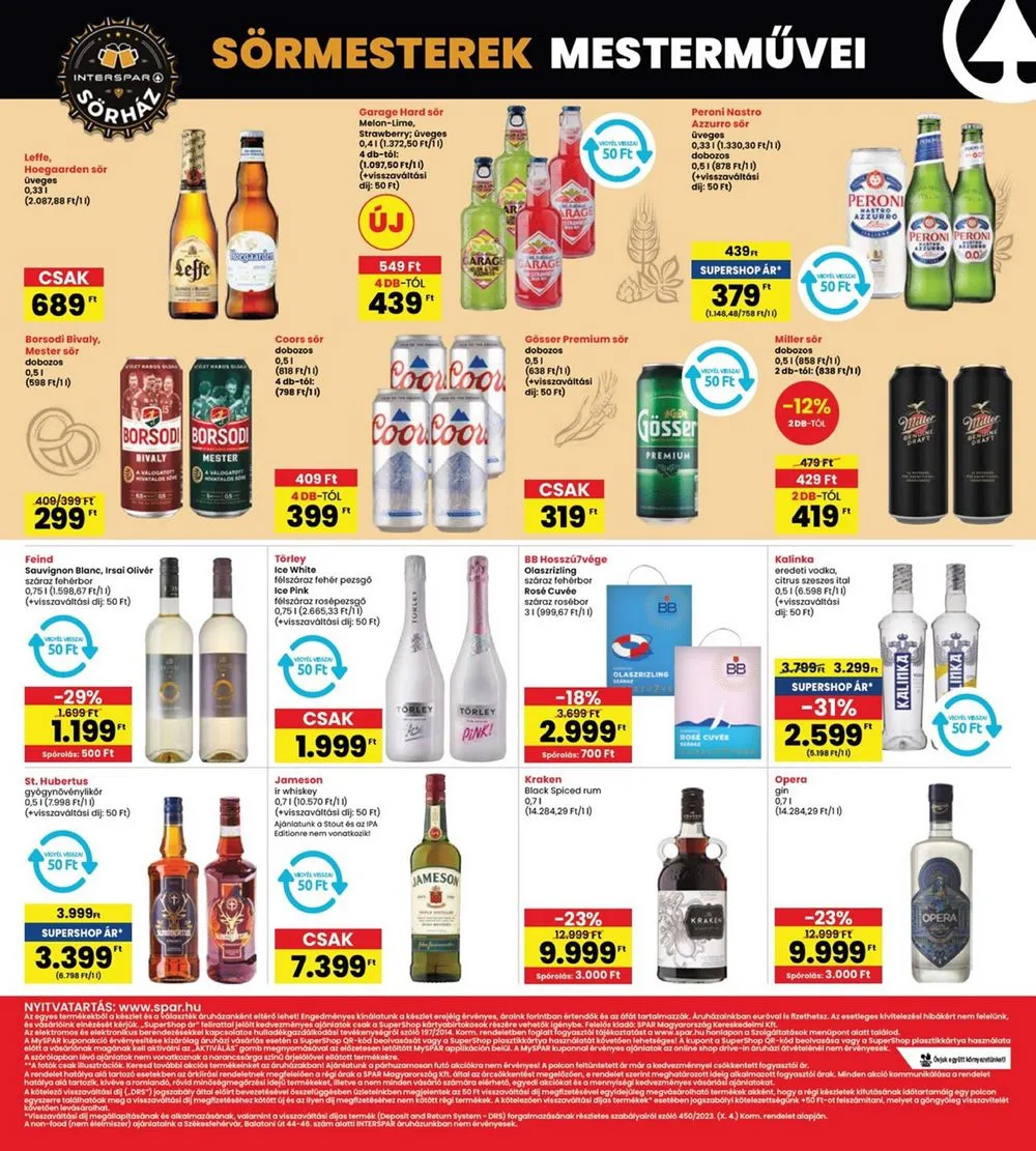 Interspar akciós újság 07.11–07.17 – 15. oldal