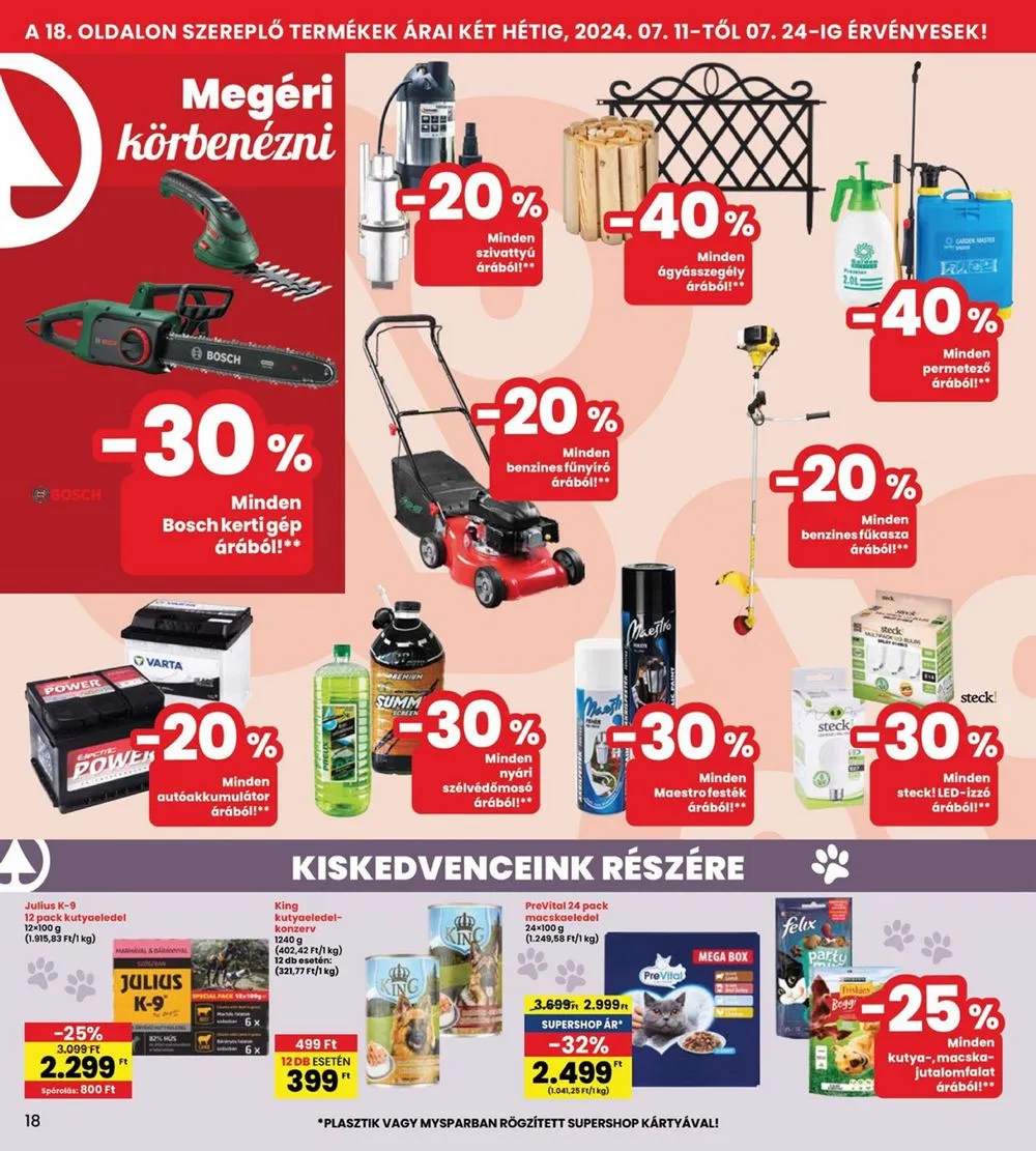 Interspar akciós újság 07.11–07.17 – 18. oldal