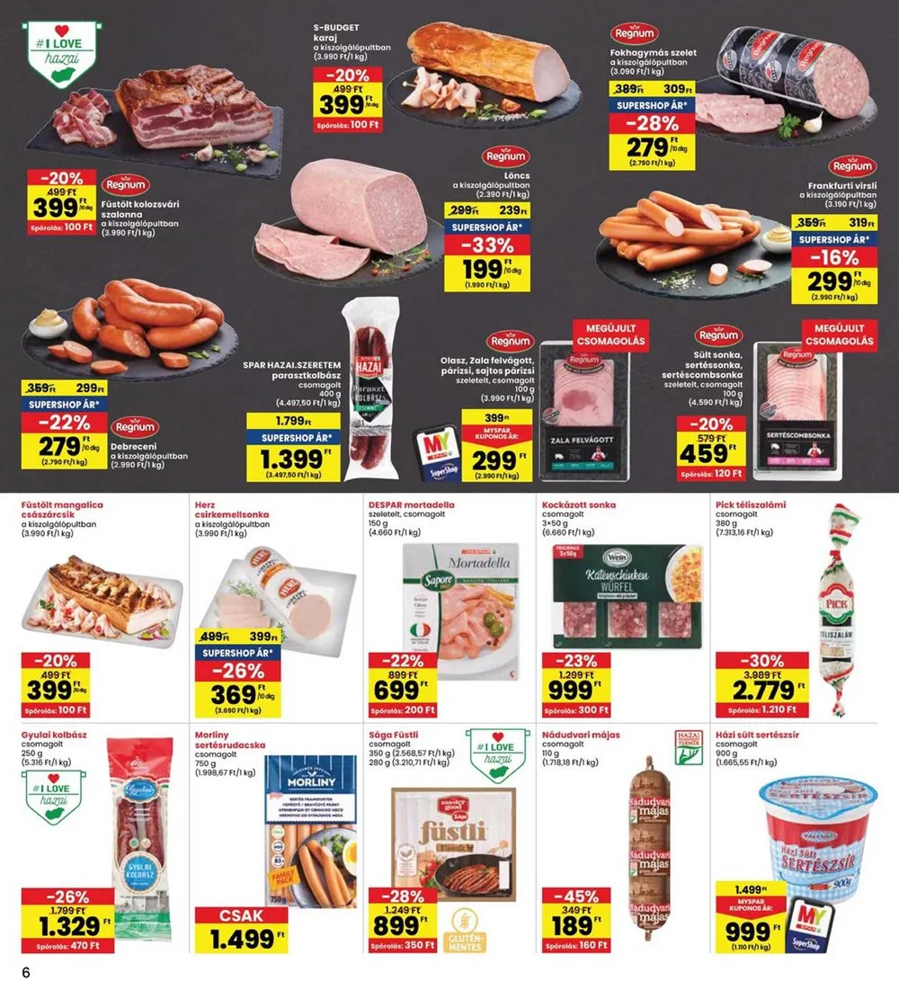 Interspar akciós újság 07.11–07.17 – 6. oldal