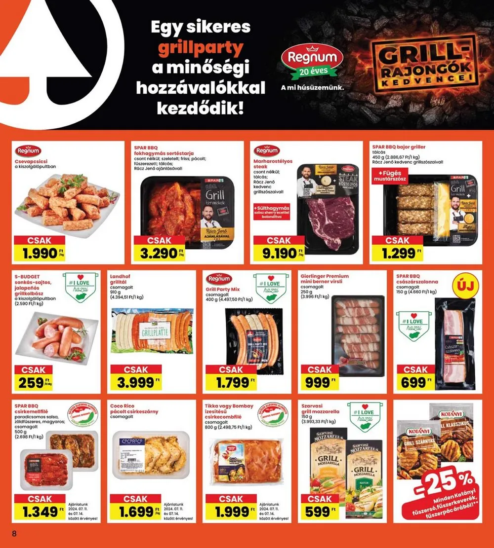 Interspar akciós újság 07.11–07.17 – 8. oldal