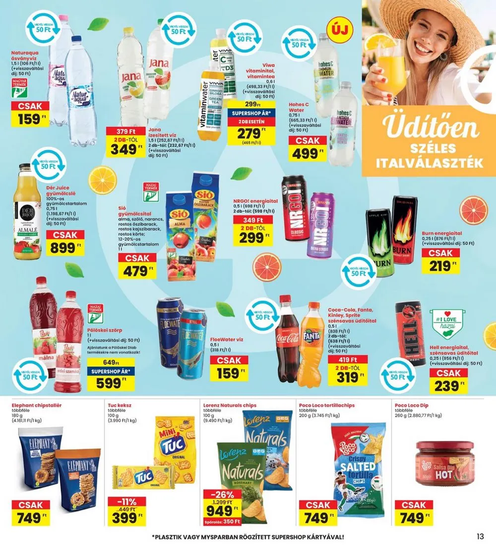Interspar akciós újság 07.18–07.24 – 13. oldal