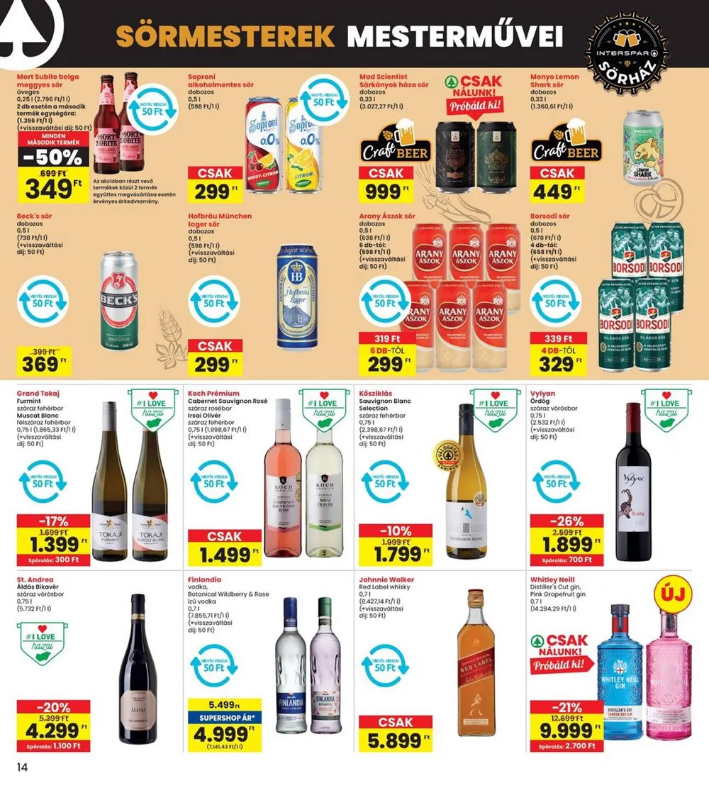 Interspar akciós újság 07.18–07.24 – 14. oldal