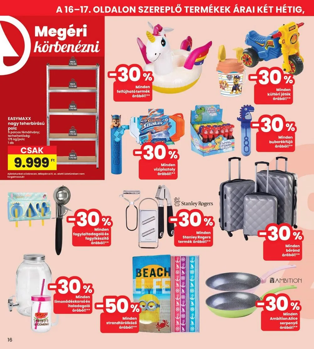 Interspar akciós újság 07.18–07.24 – 16. oldal