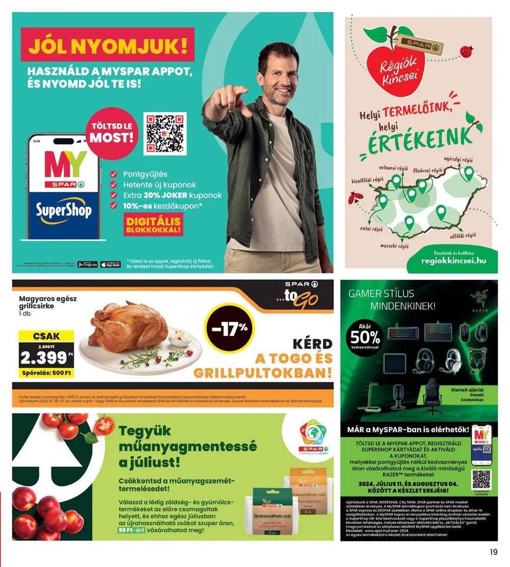 Interspar akciós újság 07.18–07.24 – 19. oldal