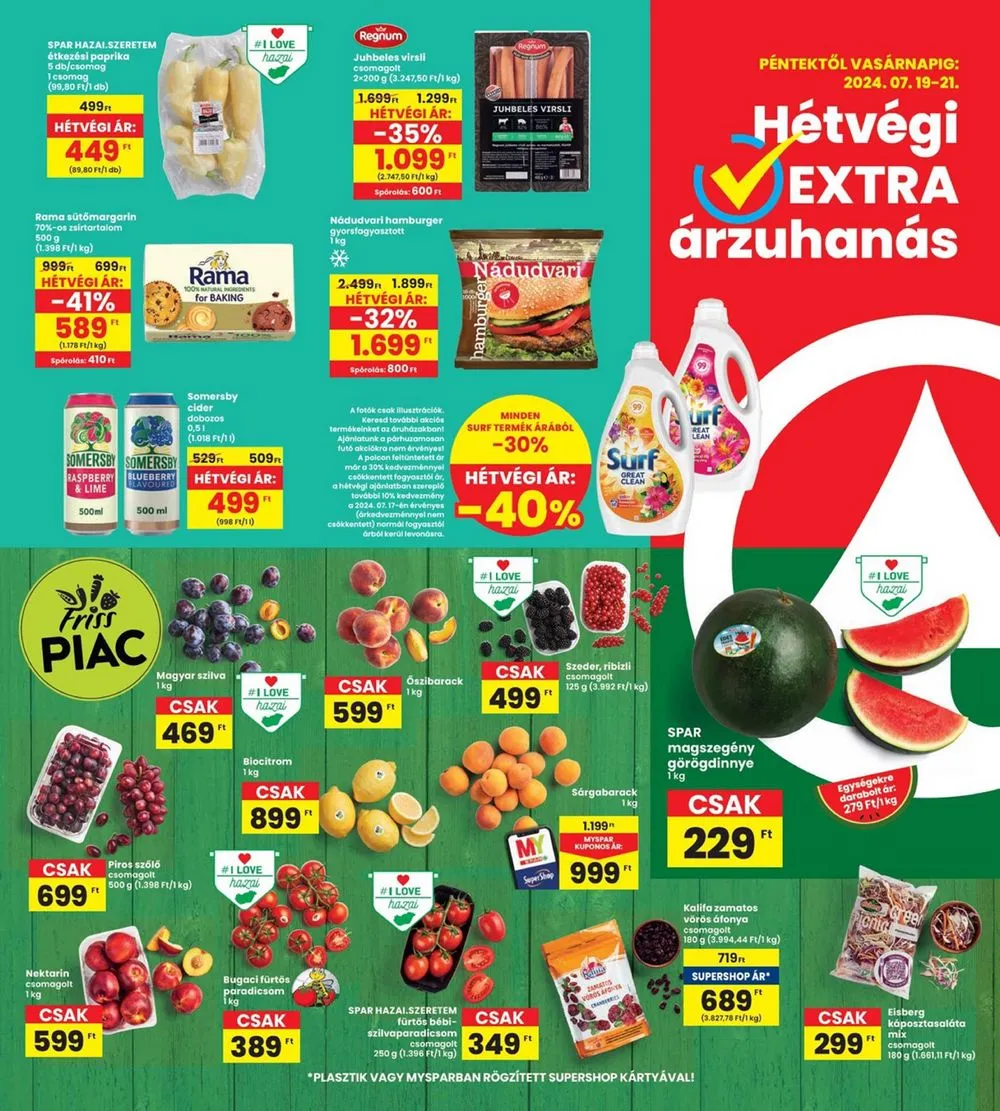 Interspar akciós újság 07.18–07.24 – 20. oldal
