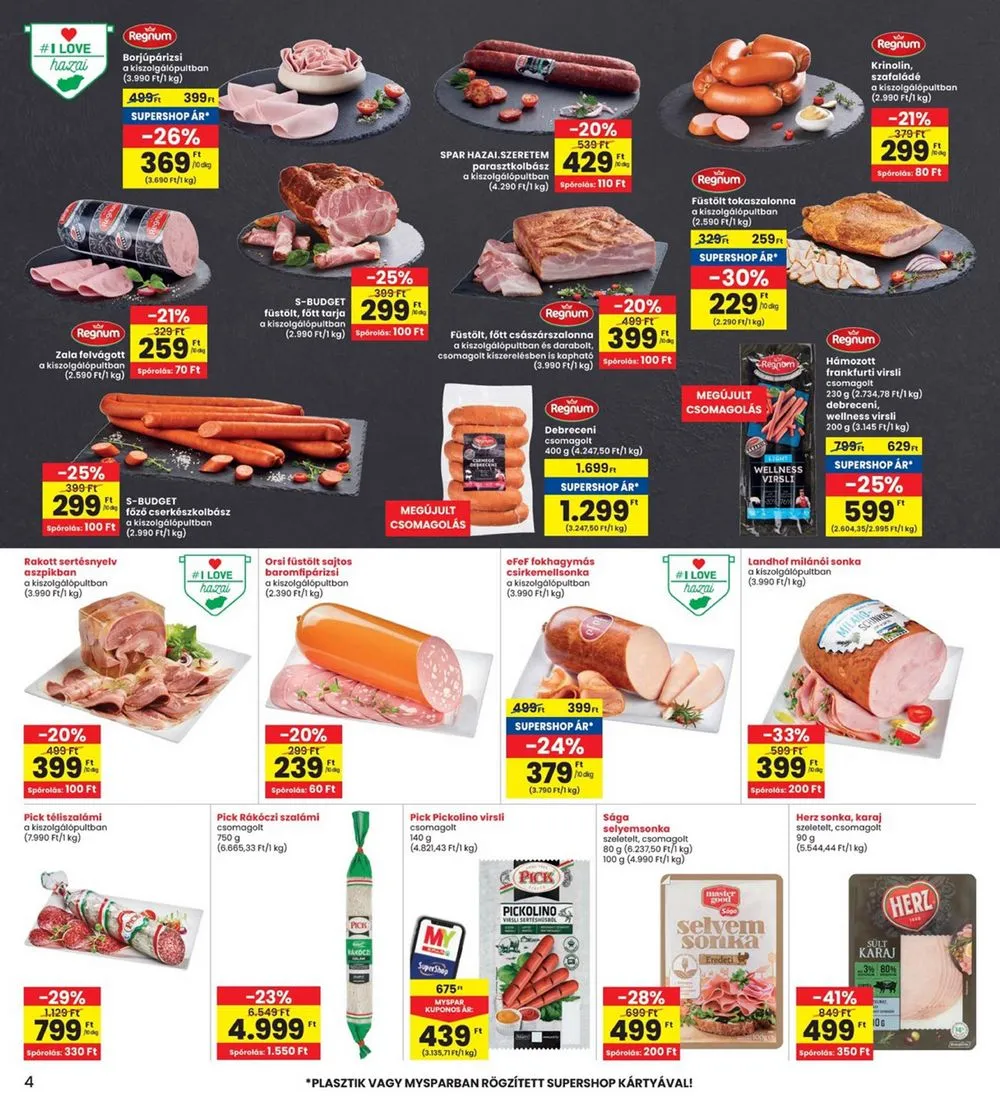 Interspar akciós újság 07.18–07.24 – 4. oldal