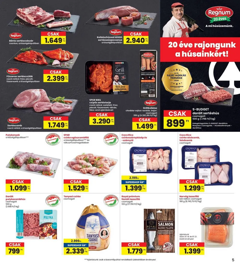 Interspar akciós újság 07.18–07.24 – 5. oldal