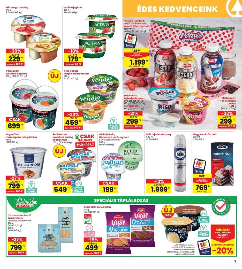 Interspar akciós újság 07.18–07.24 – 7. oldal