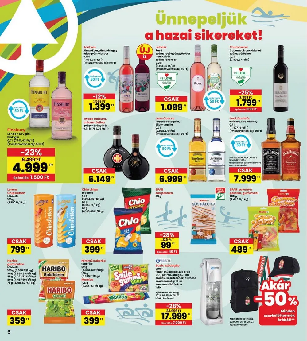 Interspar akciós újság 07.25–07.31 – 6. oldal