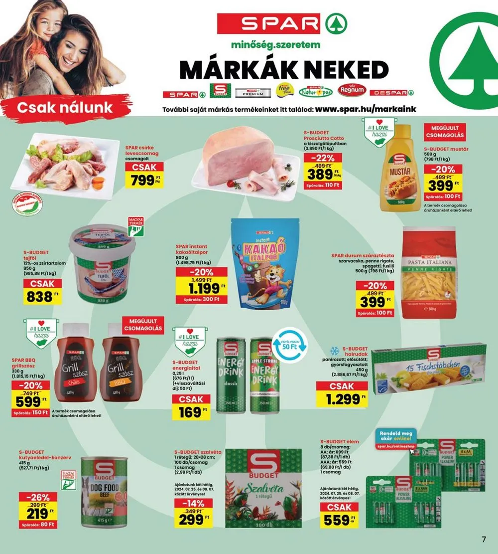 Interspar akciós újság 07.25–07.31 – 7. oldal