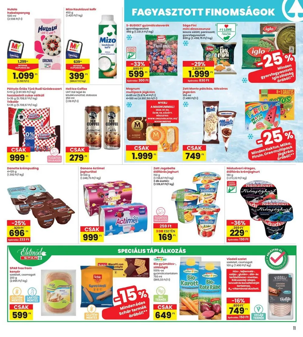 Interspar akciós újság 08.01–08.07 – 11. oldal