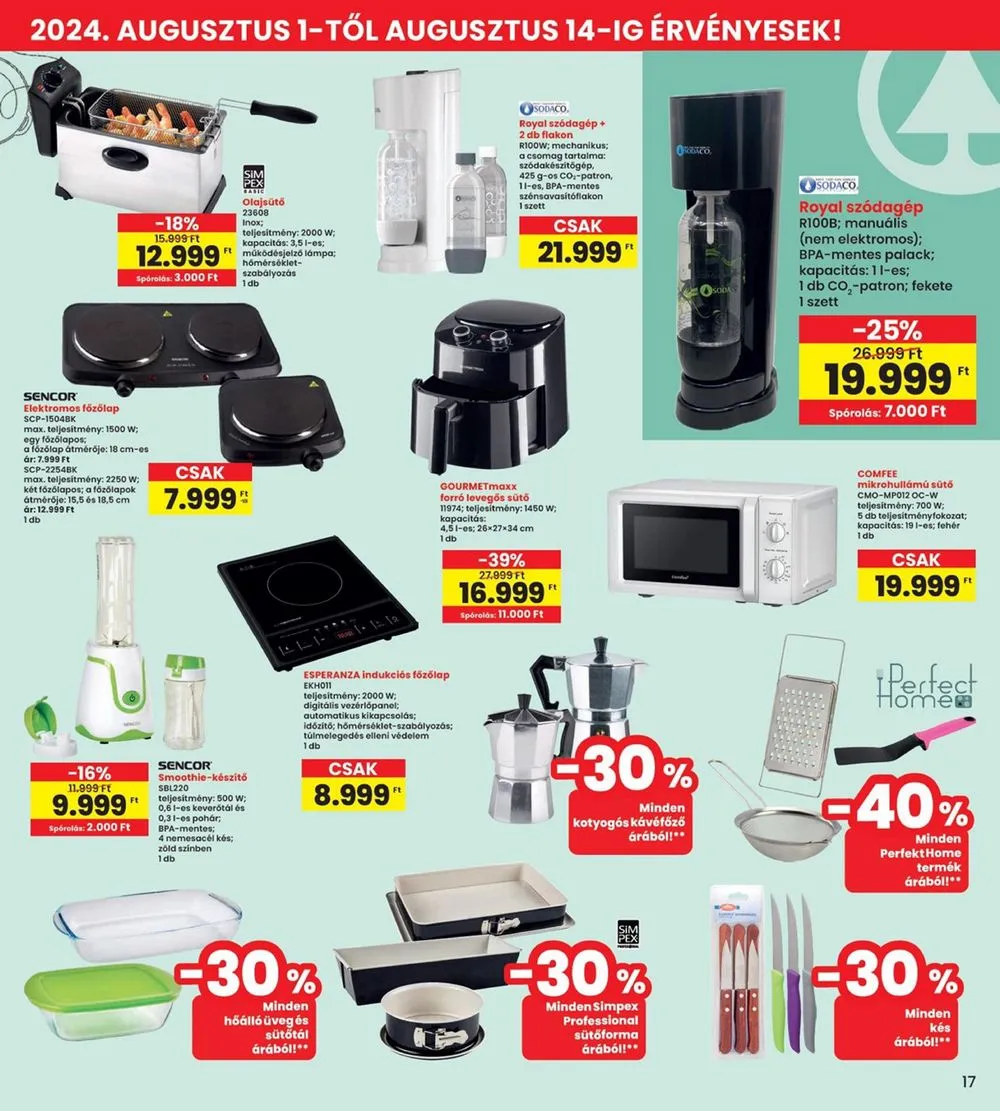 Interspar akciós újság 08.01–08.07 – 17. oldal