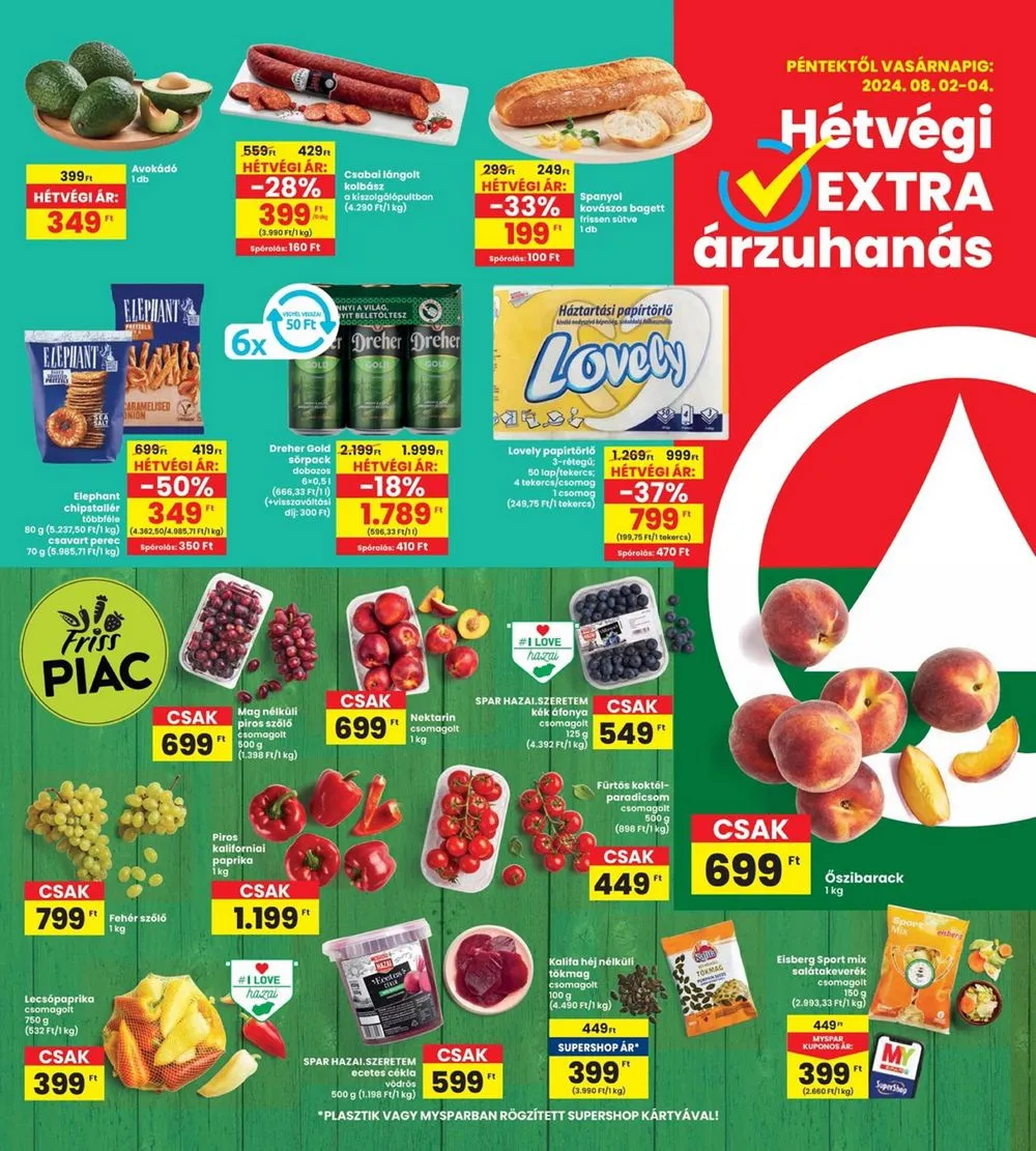Interspar akciós újság 08.01–08.07 – 20. oldal