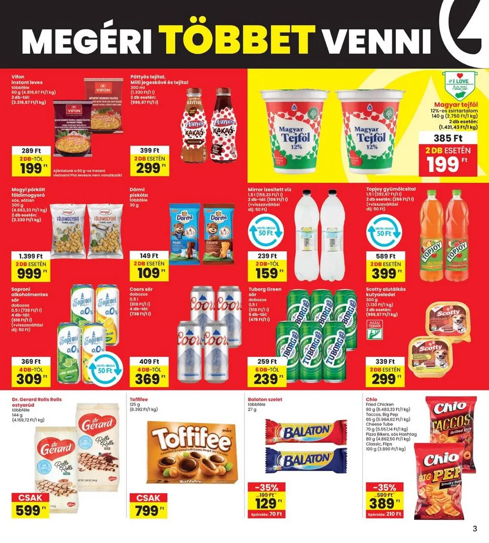 Interspar akciós újság 08.01–08.07 – 3. oldal