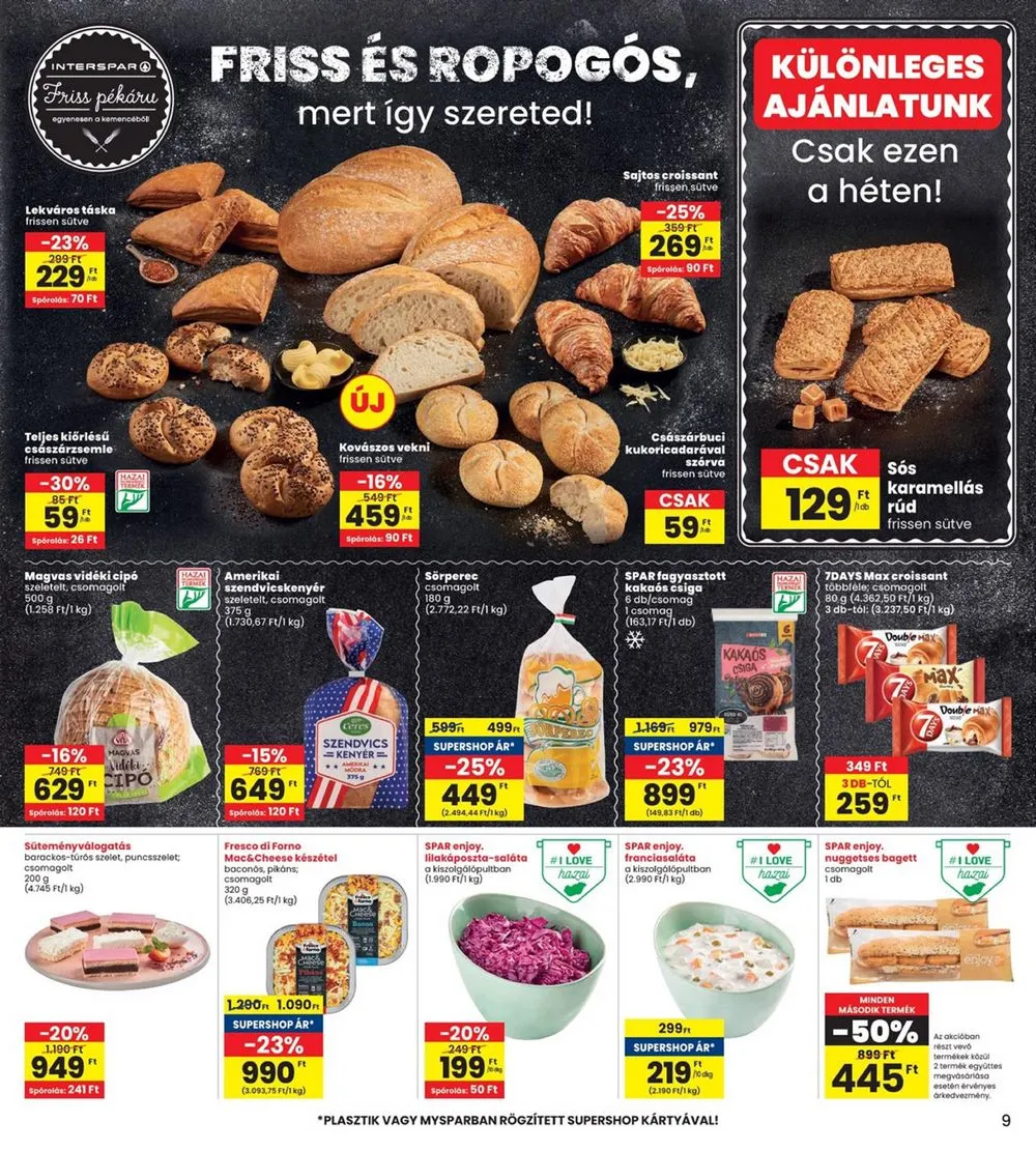 Interspar akciós újság 08.01–08.07 – 9. oldal
