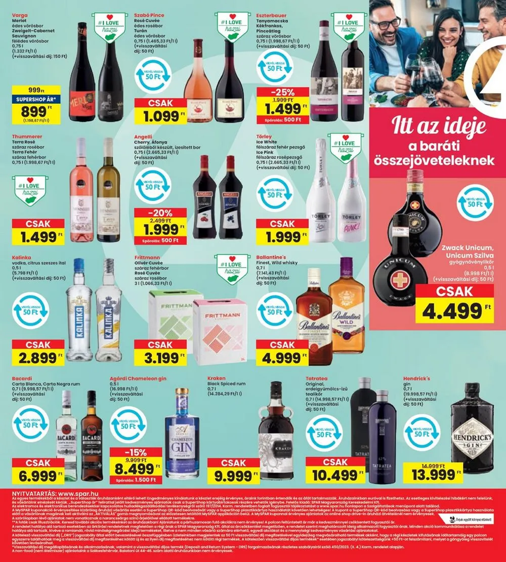 Interspar akciós újság 08.08–08.14 – 11. oldal