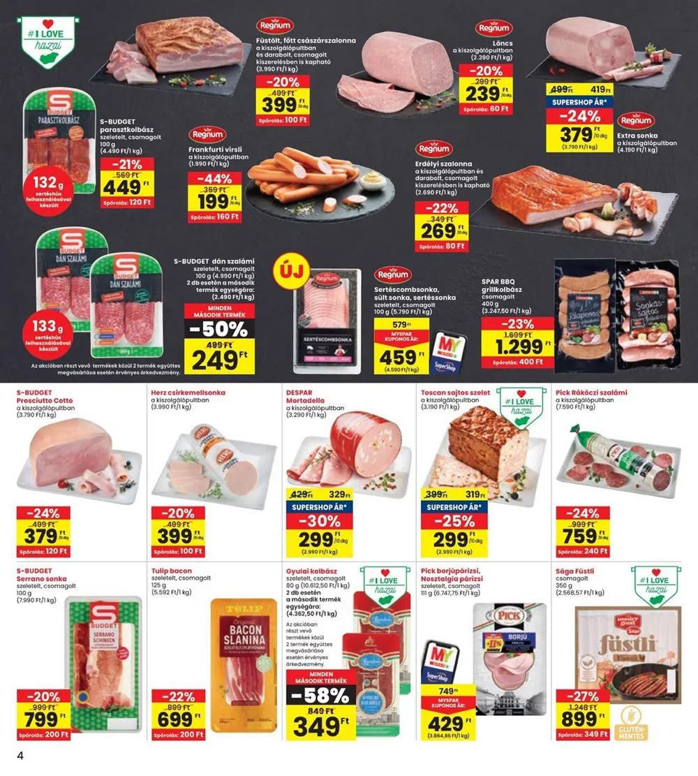 Interspar akciós újság 08.08–08.14 – 4. oldal