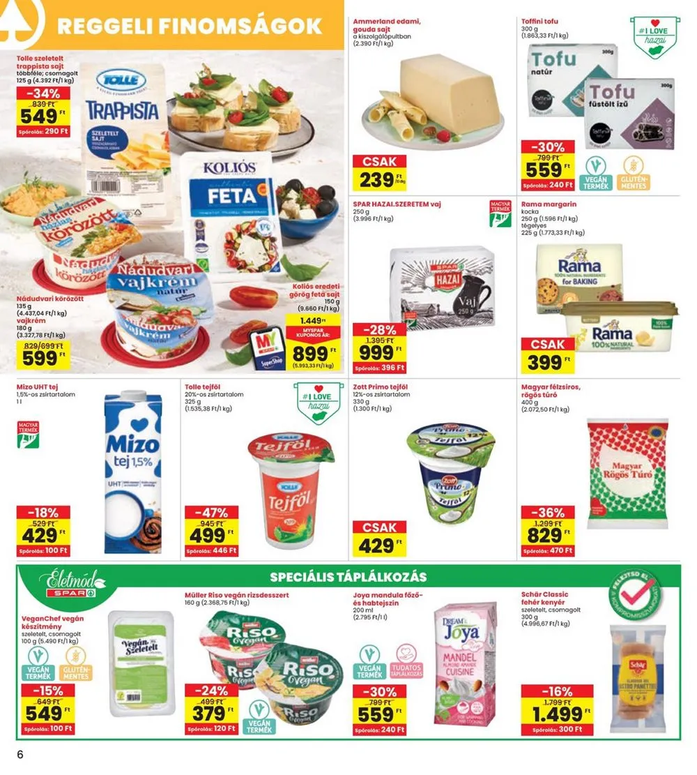 Interspar akciós újság 08.08–08.14 – 6. oldal