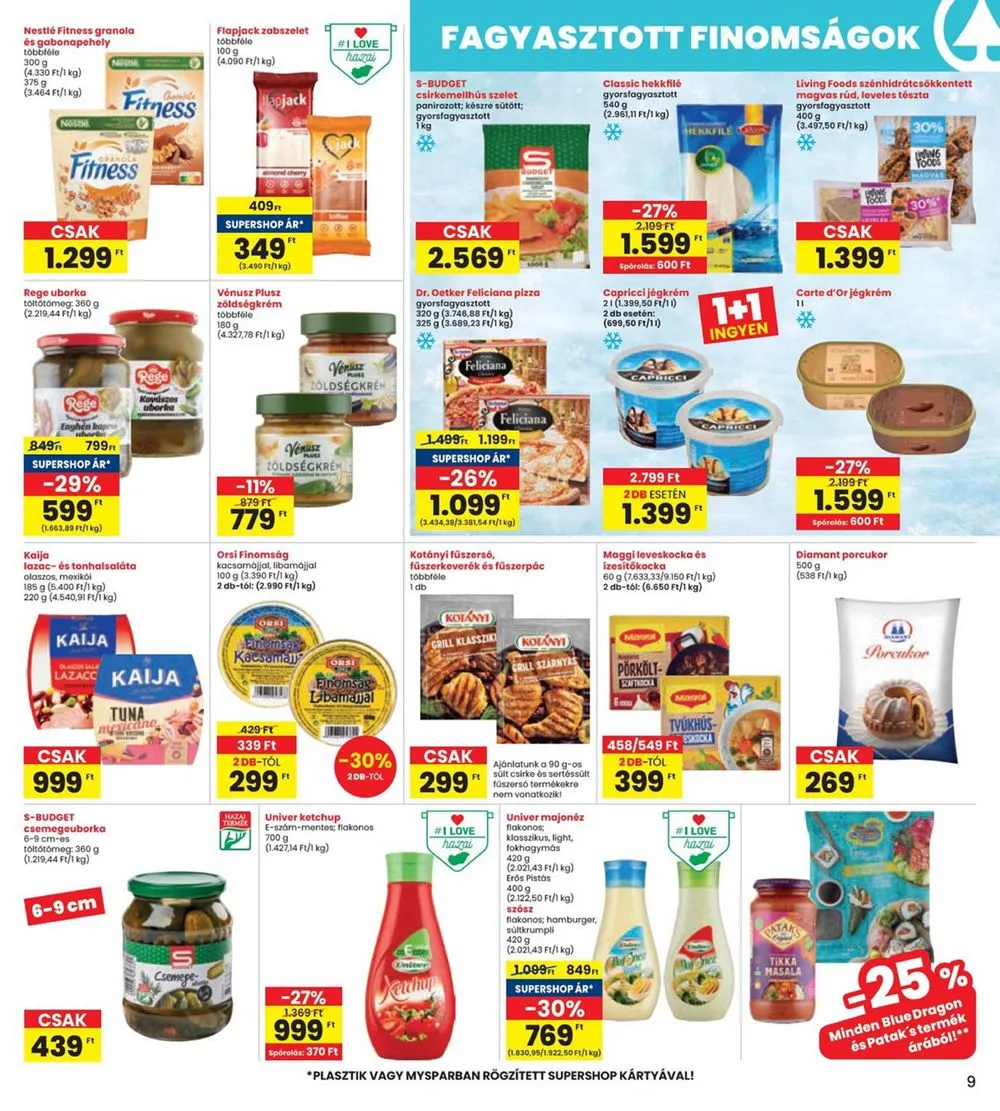 Interspar akciós újság 08.08–08.14 – 9. oldal